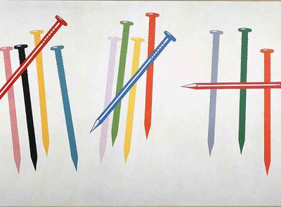 'Nails' (1973), de James Rosenquist.