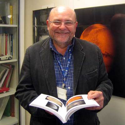 Marcello Coradini, en la sede de la Agencia Europea del Espacio (ESA) en París.