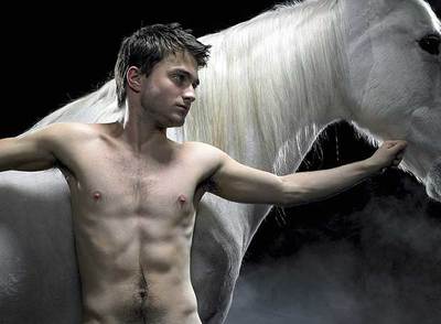 Daniel Radcliffe, en  Equus. 