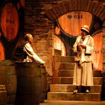  Una escena de 'Abraham y Samuel',  de Philip Rogers.