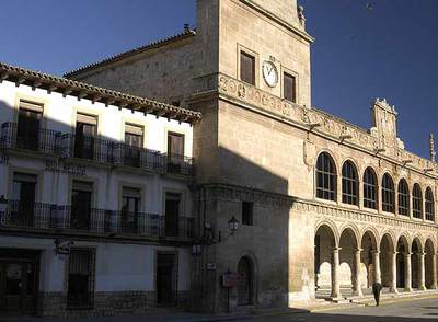 Fachada del Museo de Obra Gráfica de San Clemente, inaugurado en febrero del año pasado en la villa conquense.