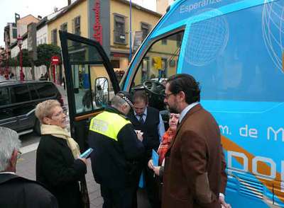 EL 'PP-BUS', MULTADO EN GETAFE