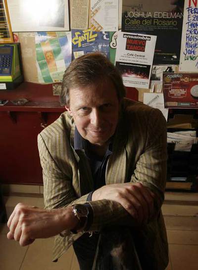 El productor Joe Boyd, el martes en Madrid.