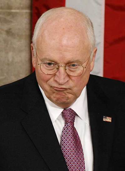 El vicepresidente Dick Cheney, ayer en el Congreso de EE UU.