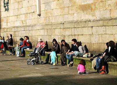 El sol llega de peregrino a Santiago