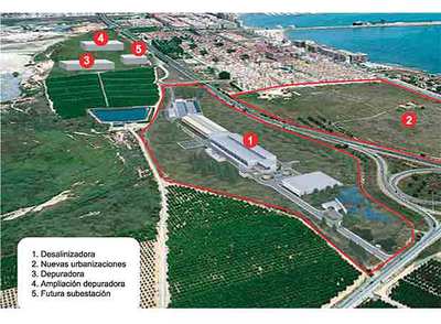 RODEADA DE CASAS Y UNA DEPURADORA