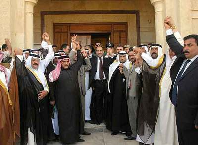 El primer ministro iraquí visita la cuna de la insurgencia