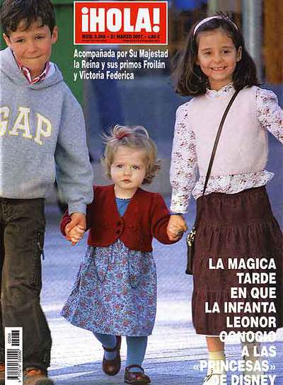 Leonor descubre a Disney