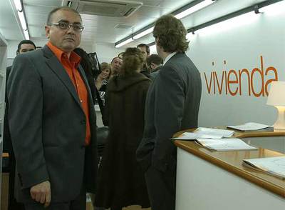 El consejero Madrazo, en un acto de su departamento en Bilbao.