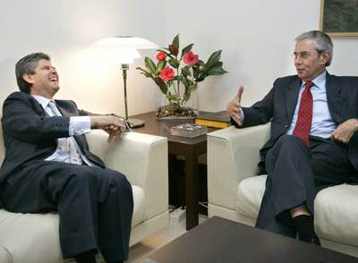 Touriño desea suerte al nuevo dueño de Fadesa