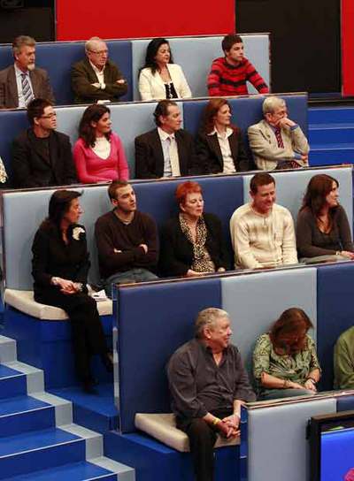 Algunos de los participantes en  Tengo una pregunta para usted. 