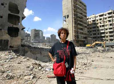 Maruja Torres, en Beirut.
