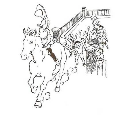 Ilustraciones de 'Pippi Calzaslargas'.