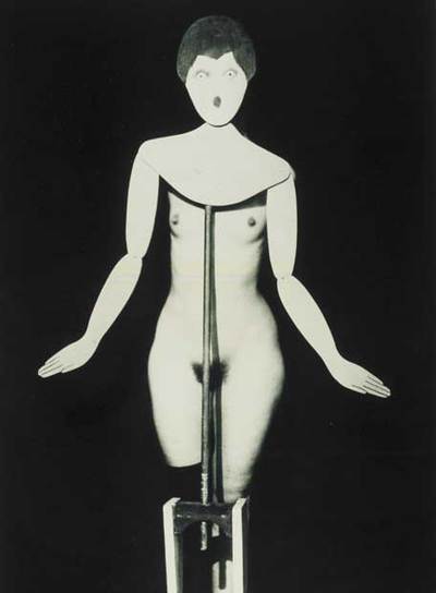   Maniquí,  de Man Ray.