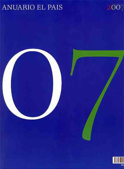 Portada del  Anuario El País 2007. 