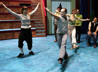 Un ensayo de la obra 'El rey que rabió'.