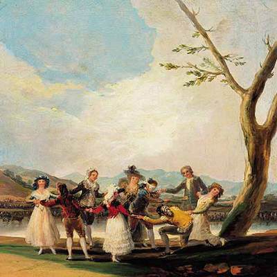  La gallina ciega , de Francisco de Goya.