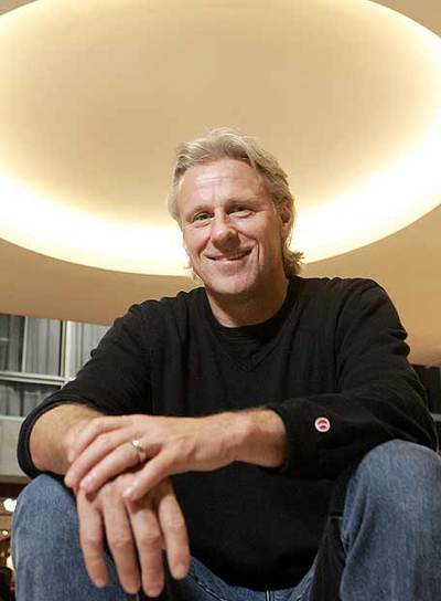 Bjorn Borg, durante la entrevista.