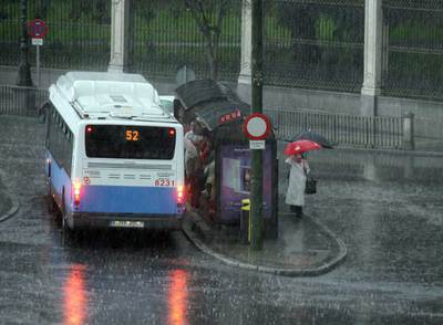 Una tarde de chuzos de punta