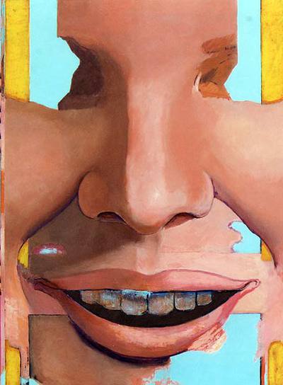  Gran cabeza  (1965), de Luis Gordillo.