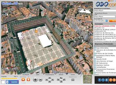 La Plaza Mayor en relieve