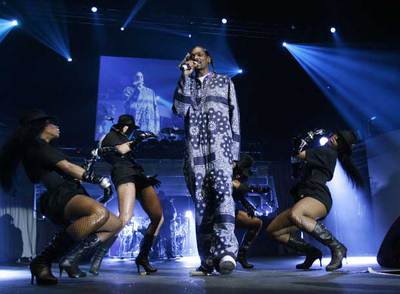 Snopp Dogg, durante una actuación en Zúrich el pasado mes de marzo.