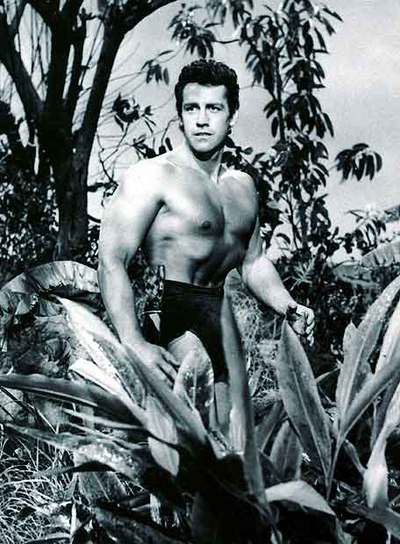 Gordon Scott, en  Tarzán lucha por su vida,  de 1958.