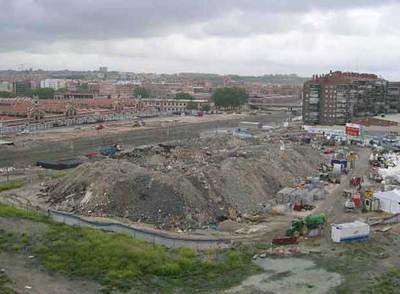 Un vertedero en plena capital