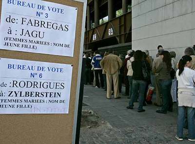 Francia también vota en Madrid