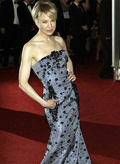 La actriz Renee Zellweger.