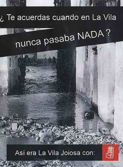Contra el PSOE, con una foto de 1965