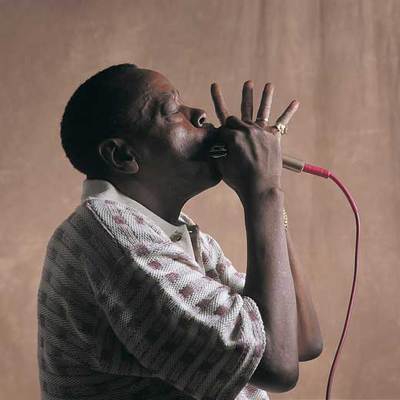 Carey Bell, en una imagen de 1995.