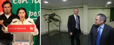 Mitin en Paracuellos, mitin en San Blas