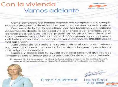 Un mitin con sorteo de dormitorio