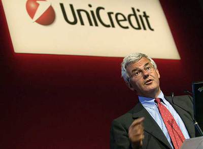Alessandro Profumo, primer ejecutivo de Unicredit.