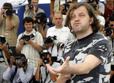 Emir Kusturica, durante la presentación de su filme  Promise me this , en el Festival de Cannes.