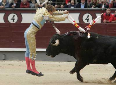 Iván García no tuvo ayer un lote fácil.
