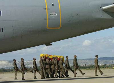 Condecoración para el sargento muerto en Afganistán