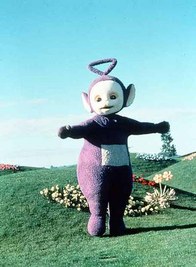 El  teletubby  Tinky-Winky.