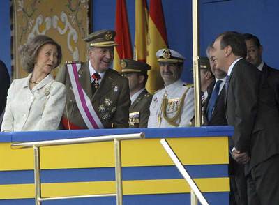 La parada militar congrega en León a 110.000 personas
