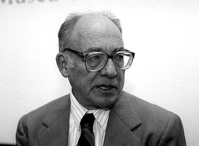 Stanley L. Miller, en una imagen de 2003.