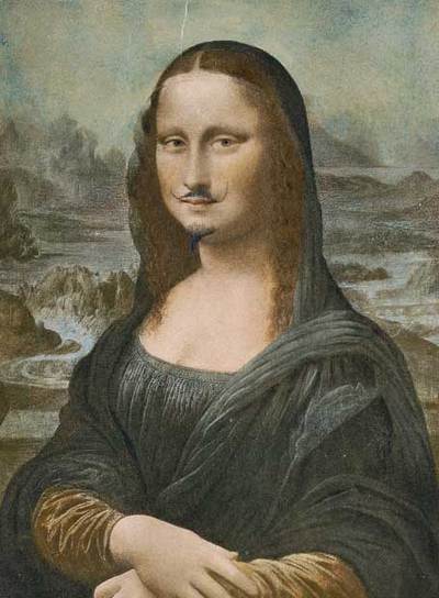 La  Monna Lisa  de Marcel Duchamps, que fue propiedad del PCF.