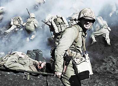 Imagen de  Banderas de nuestros padres,  de Clint Eastwood.