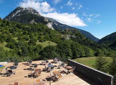 Hotel Santa Cristina, en Canfranc (Huesca).