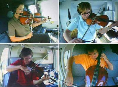 Concierto para cuerda desde cuatro helicópteros