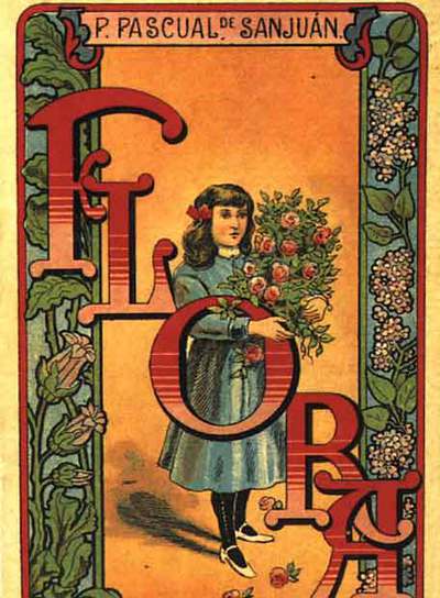 Portada del libro  Flora o la educación de las niñas , escrito a finales del siglo XIX y reeditado en 1992.