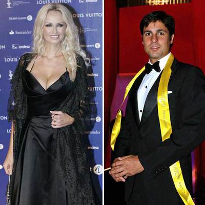 A la izquierda, la modelo Adriana Karembeu; a la derecha, el torero Francisco Rivera.