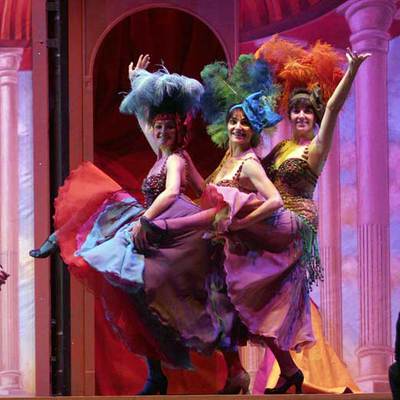 Ensayo de 'Las bribonas' en el Teatro de la Zarzuela.