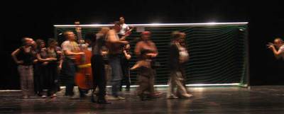 Un ensayo de 'Les Temps des Gitans', dirigida por Emir Kusturica.