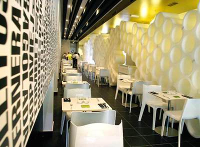 Comedor del Fudd, obra del interiorista valenciano Julio Gruixeres.